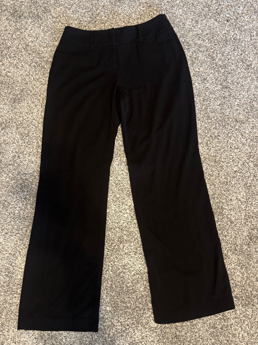 Apt. 9 Black Straight Leg Women's Work Pants, Size 6 NWOT